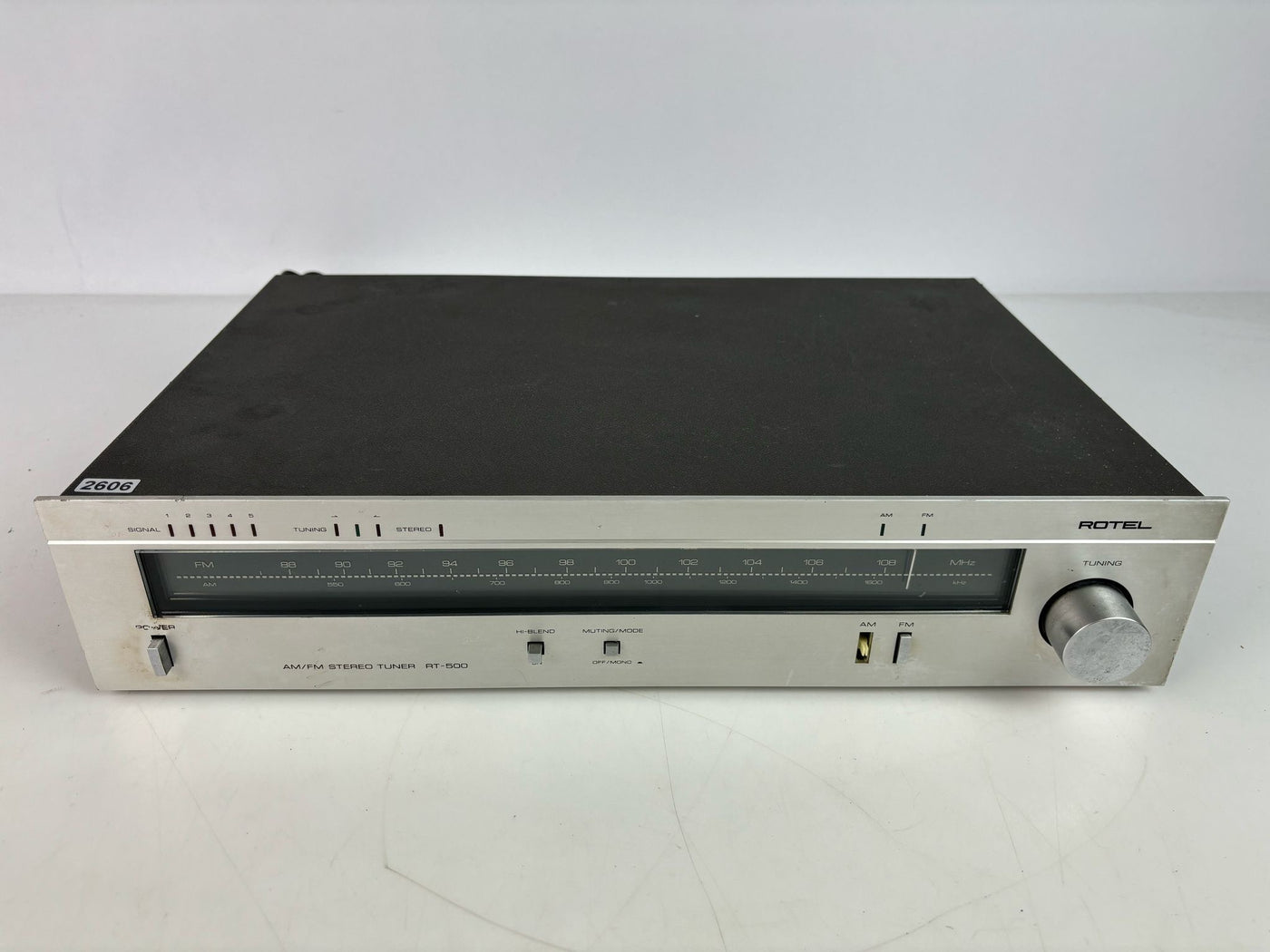 Rotel RT-500 FM/AM Stereo Tuner