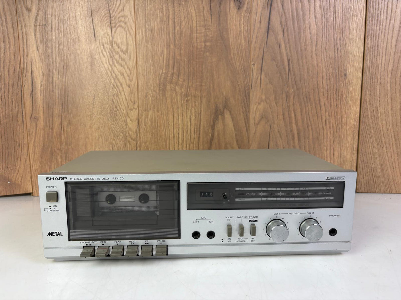 Sharp RT-100 Stereo Cassette Deck – Audio Star B.V.