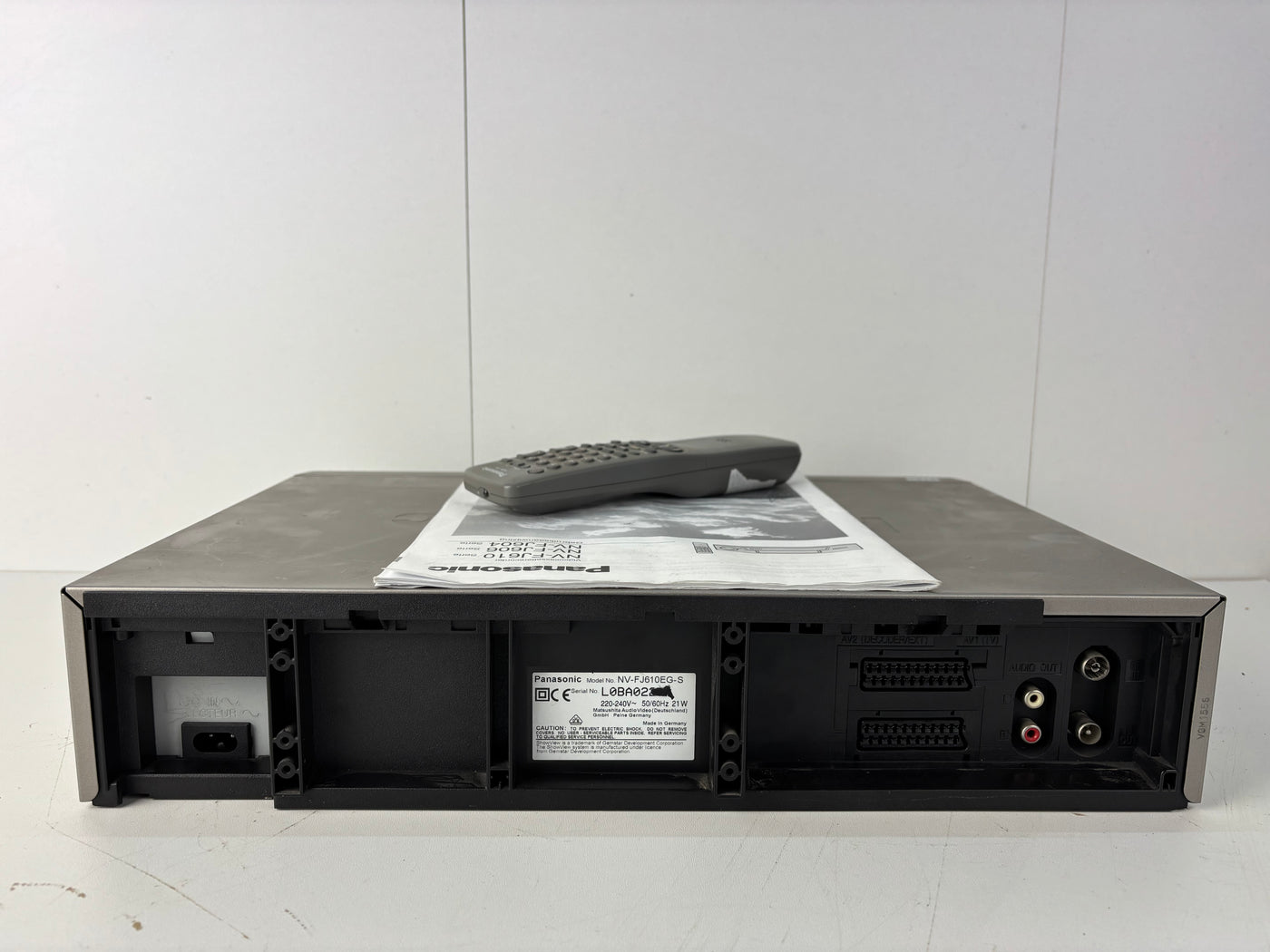 Panasonic NV-FJ610 Super Drive VHS Videorecorder - Met afstandsbediening