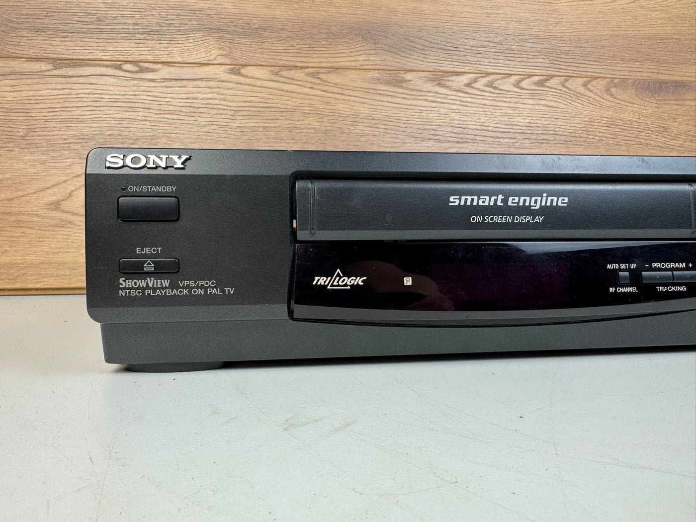 Sony SLV-E285 Video Cassette Recorder VHS Lees Beschrijving!