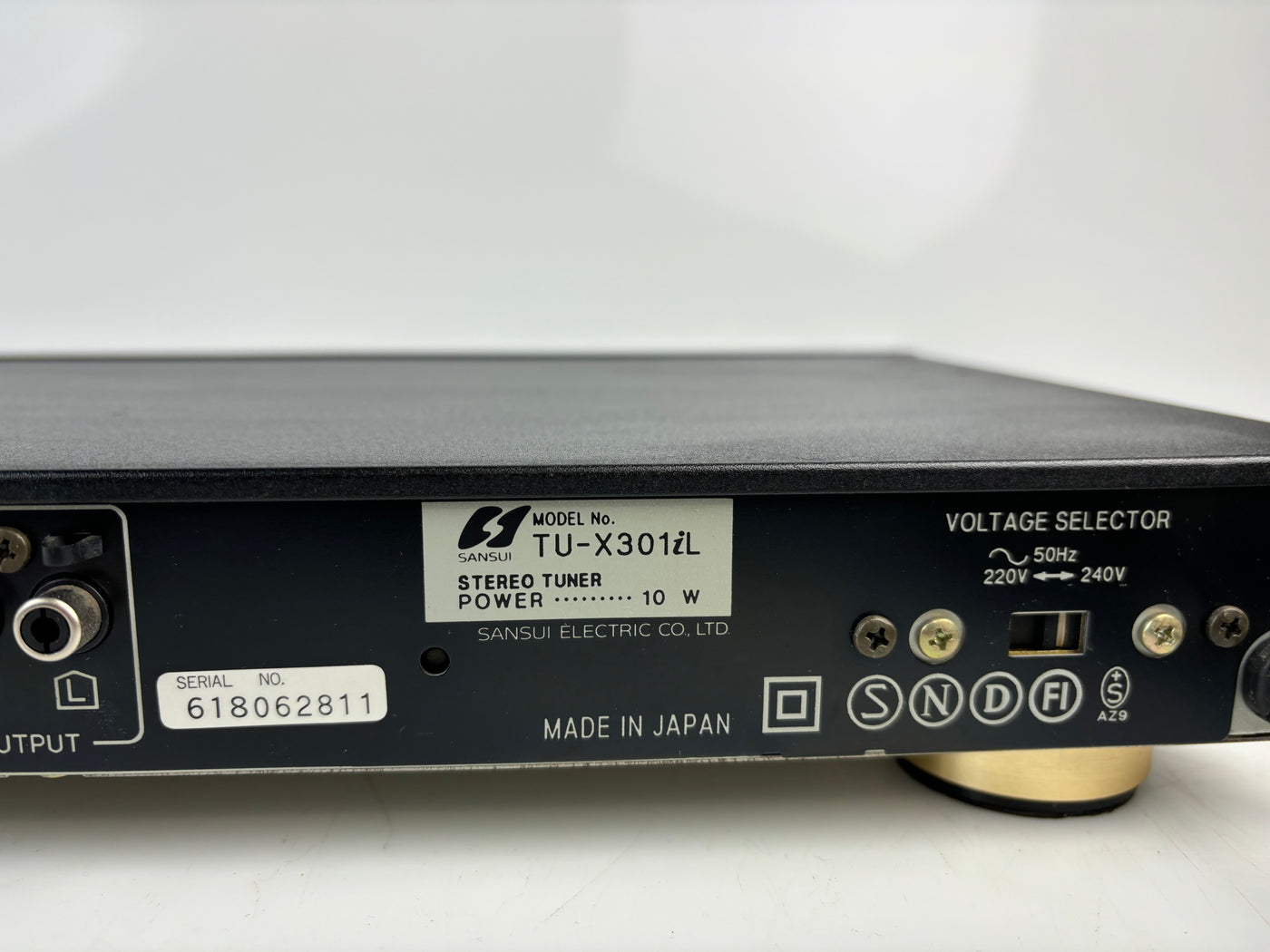 Sansui TU-X301iL Digital Synthesizer Tuner