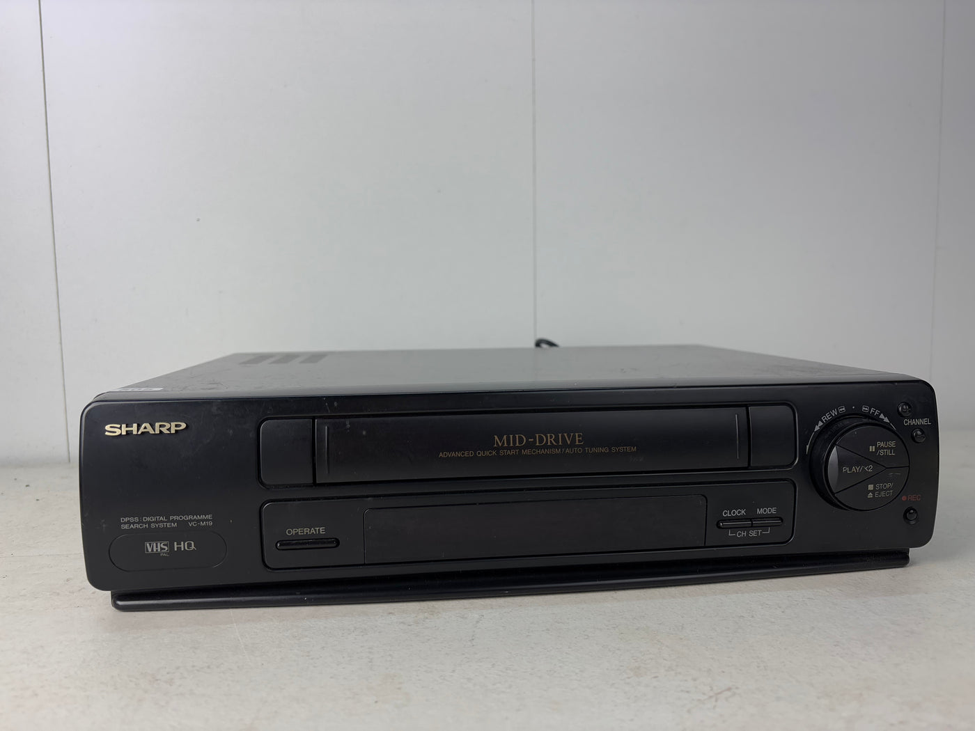 Sharp VC-M19 Video Cassette Recorder VHS