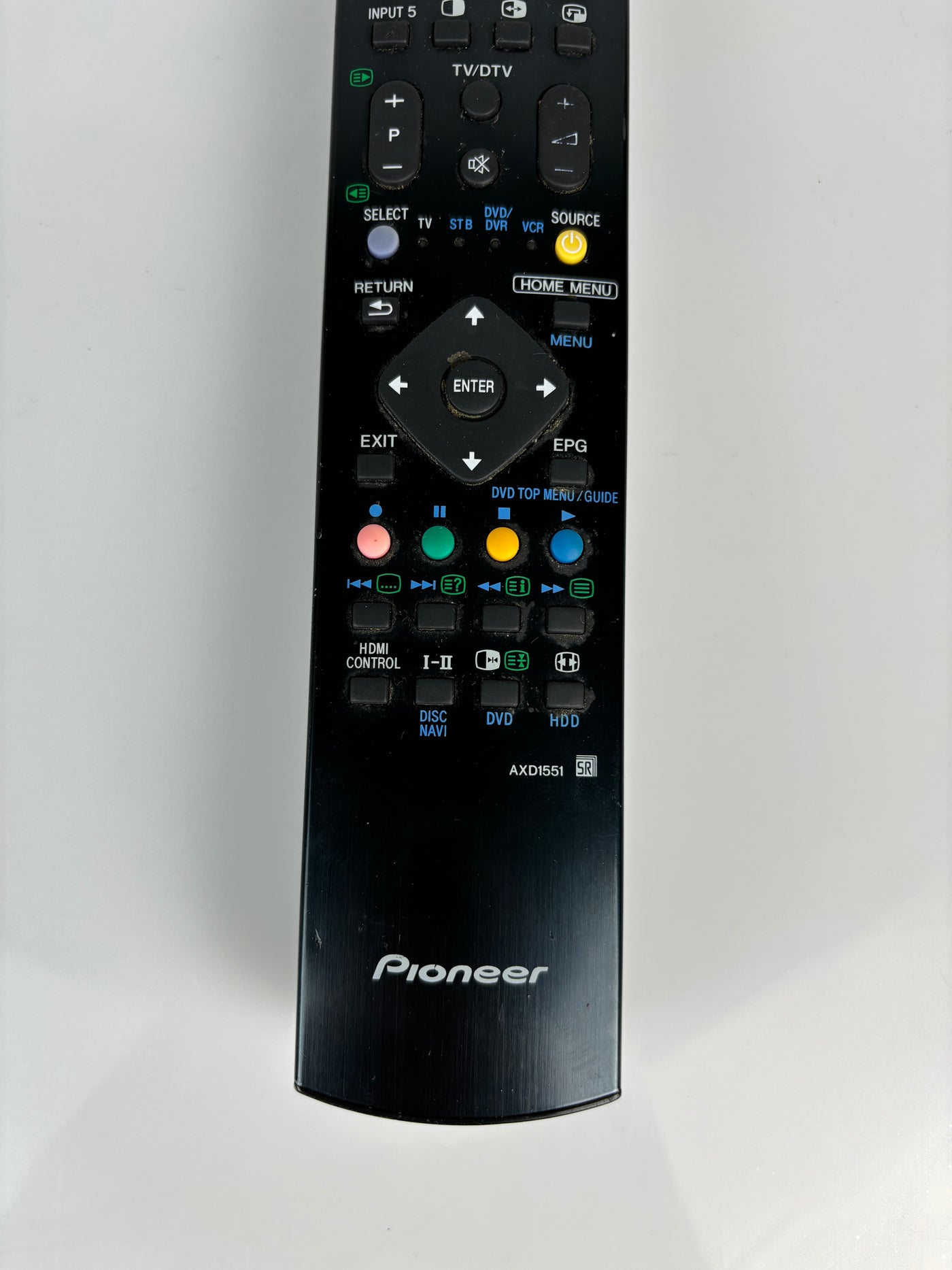 Pioneer AXD1551 Remote Control