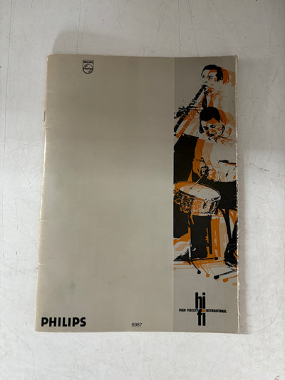 Philips Tonmeister 6987 TAPC User Manual