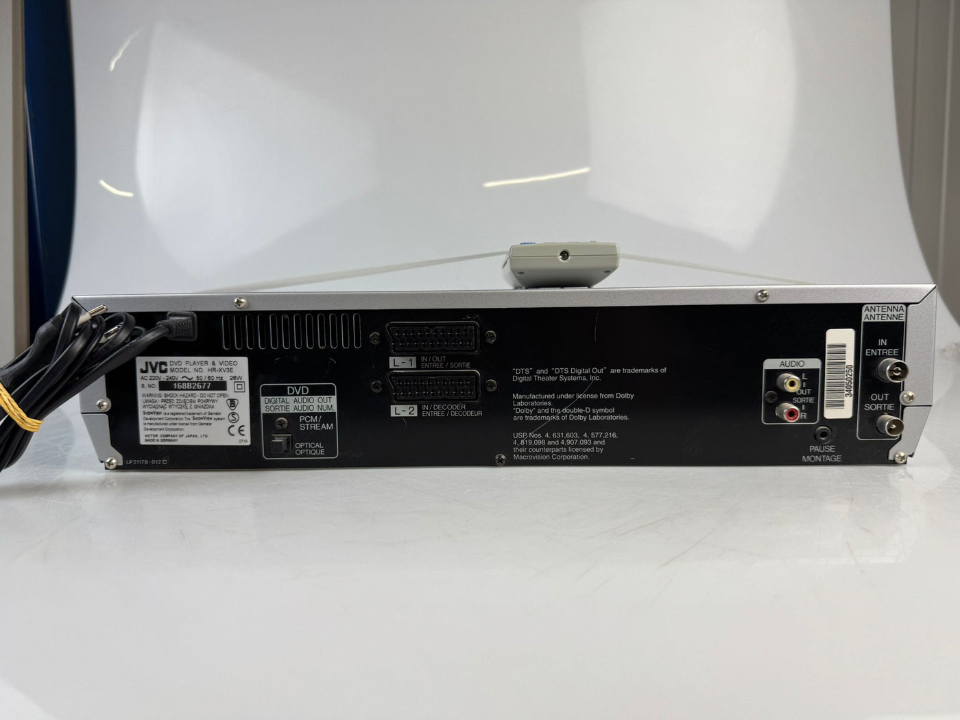 JVC HR-XV3 Video Recorder VHS / DVD Combi - Met Afstandsbediening