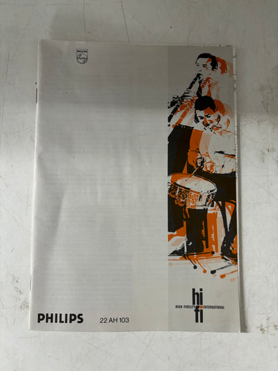 Philips 22AH103 AM/FM Stereo Tuner User Manual