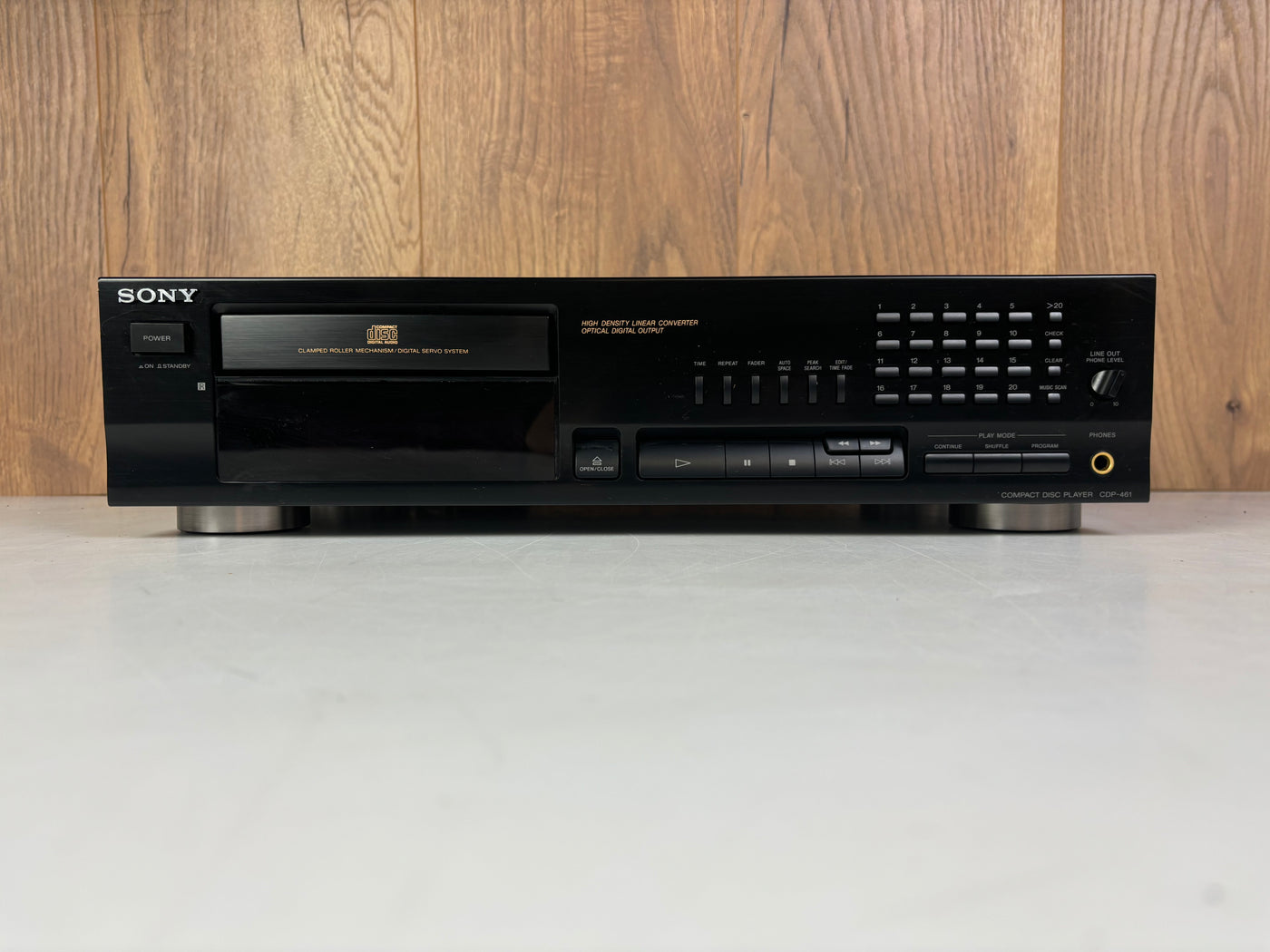Sony CDP-461 Compact Disc Player Digital Out!