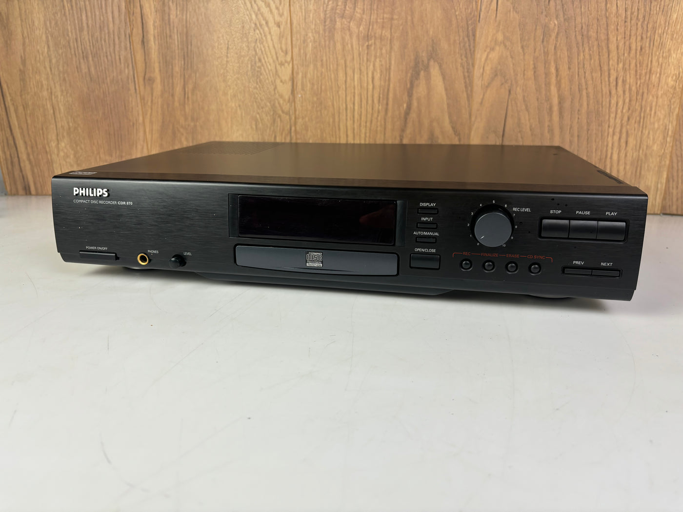 Philips CDR 780 Compact Disc Recorder
