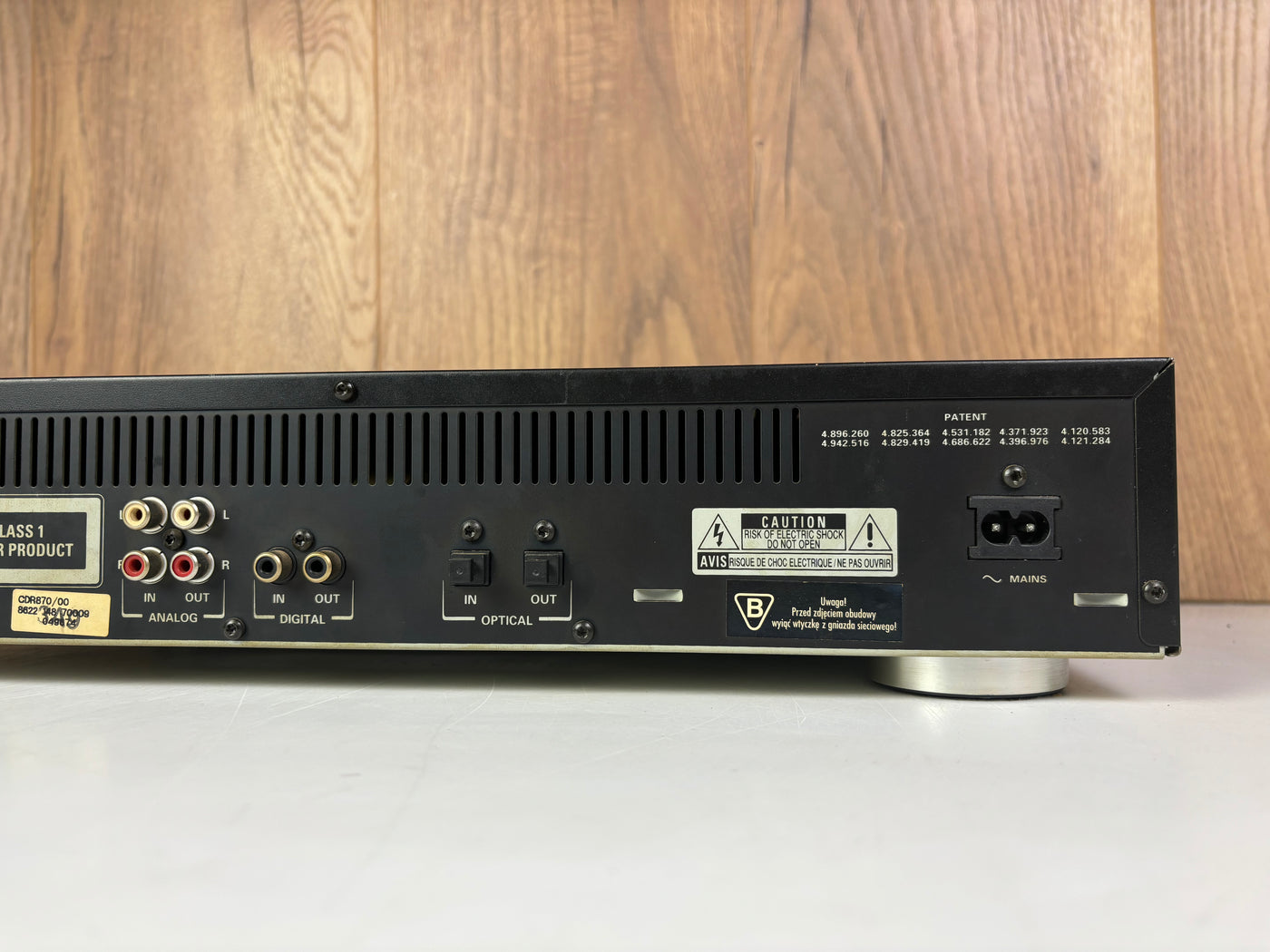 Philips CDR 780 Compact Disc Recorder