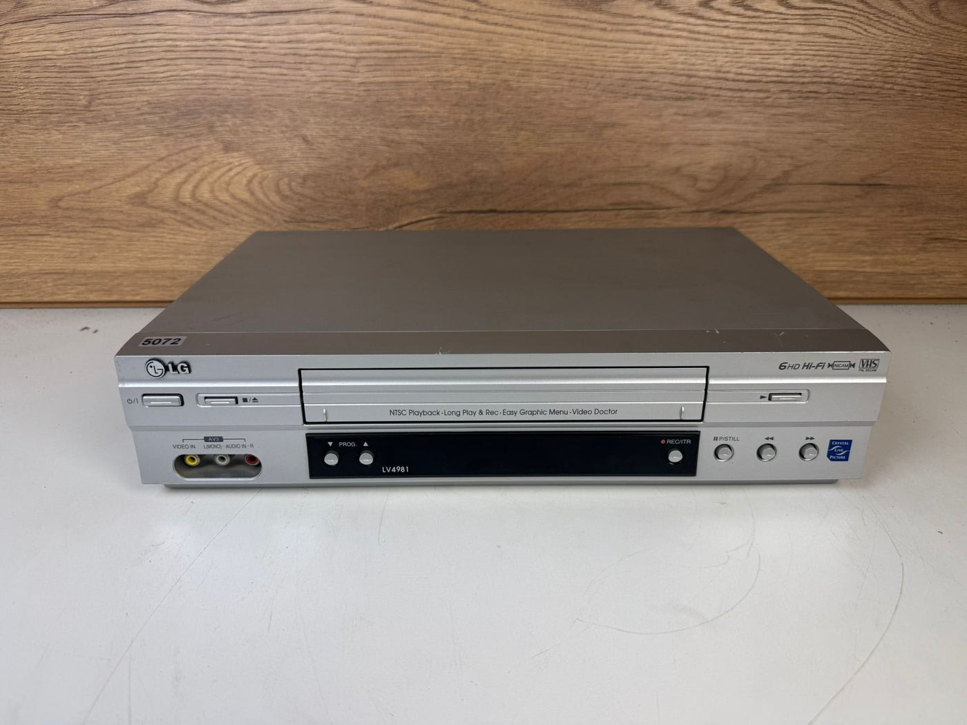 LG LV4981 Video Cassette Recorder VHS Speler