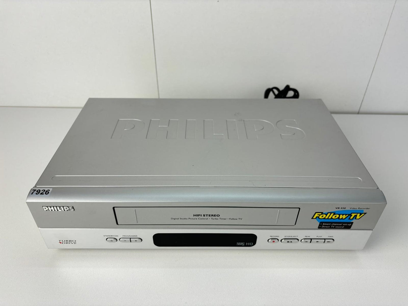 Philips VR 550 Video Cassette Recorder VHS