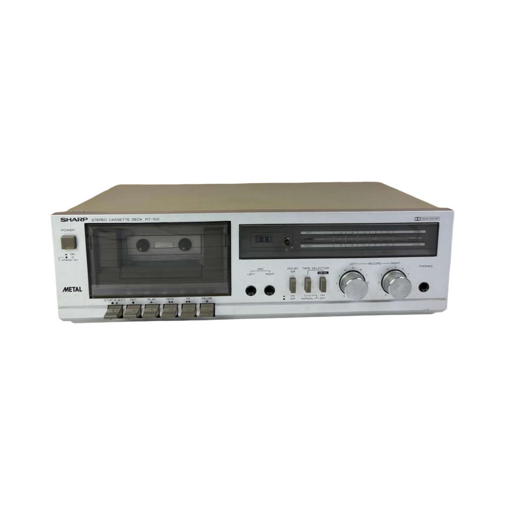Sharp RT-100 Stereo Cassette Deck – Audio Star B.V.