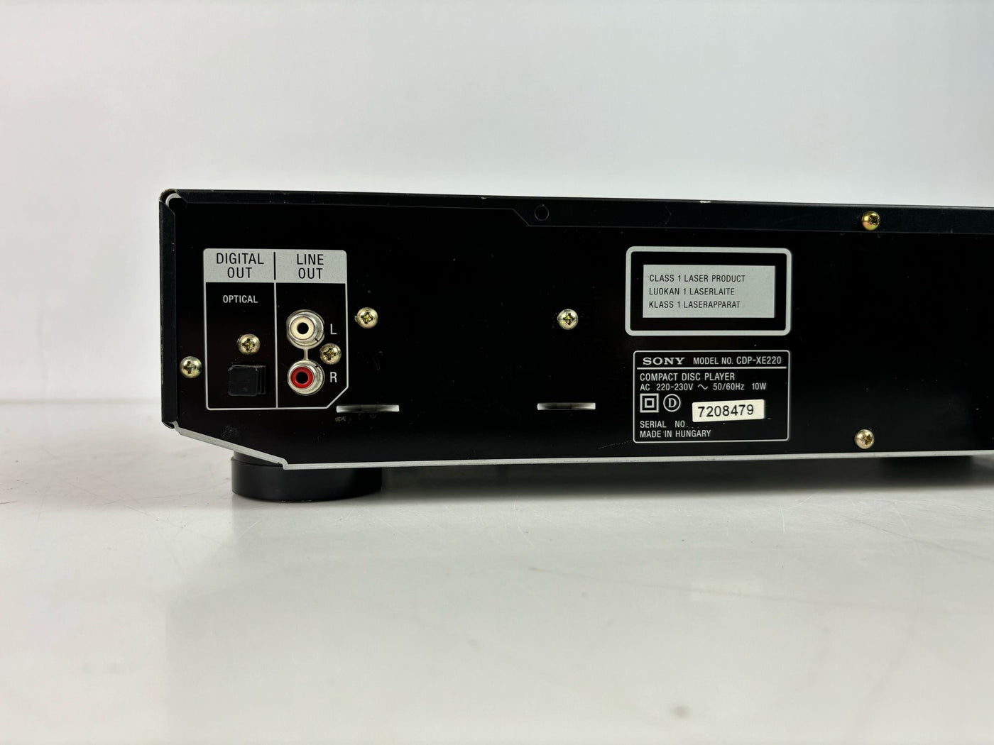 Sony CDP-XE220 CD Player