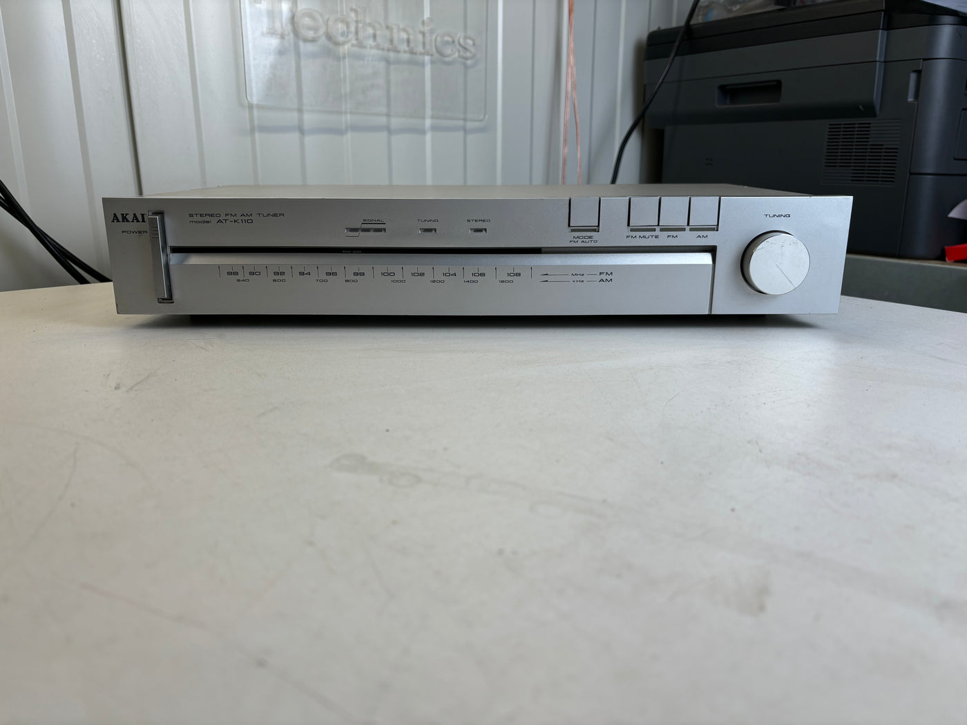 Akai AT-K110 AM/FM Stereo Tuner