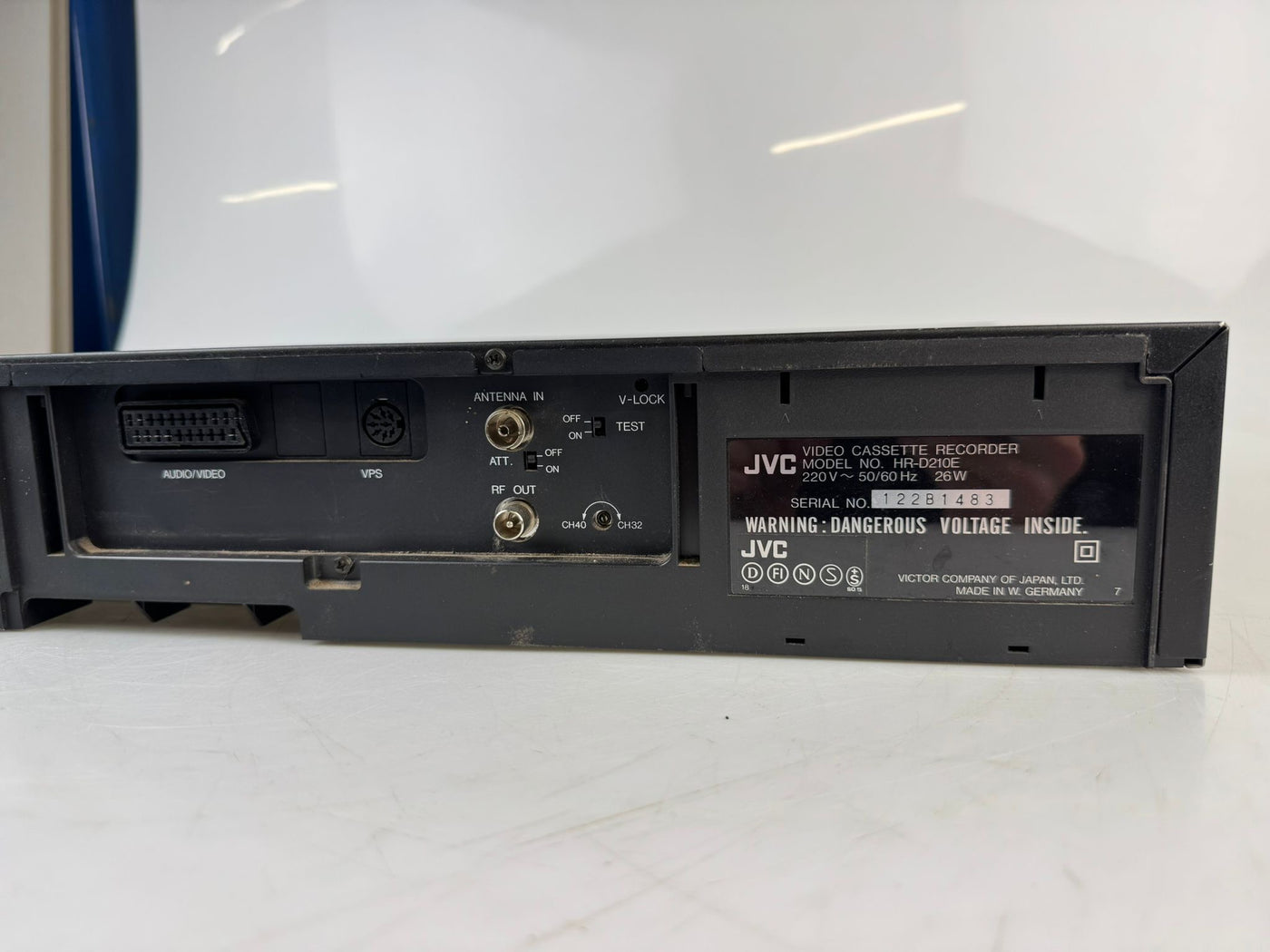 JVC HR-D210E Video Cassette Recorder VHS Speler
