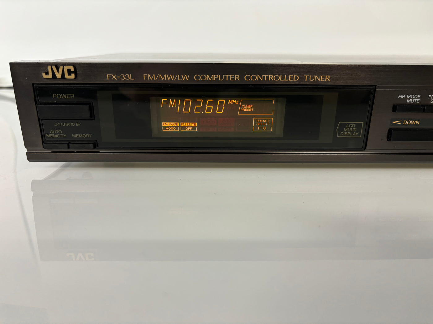 JVC FX-33L computergestuurde tuner