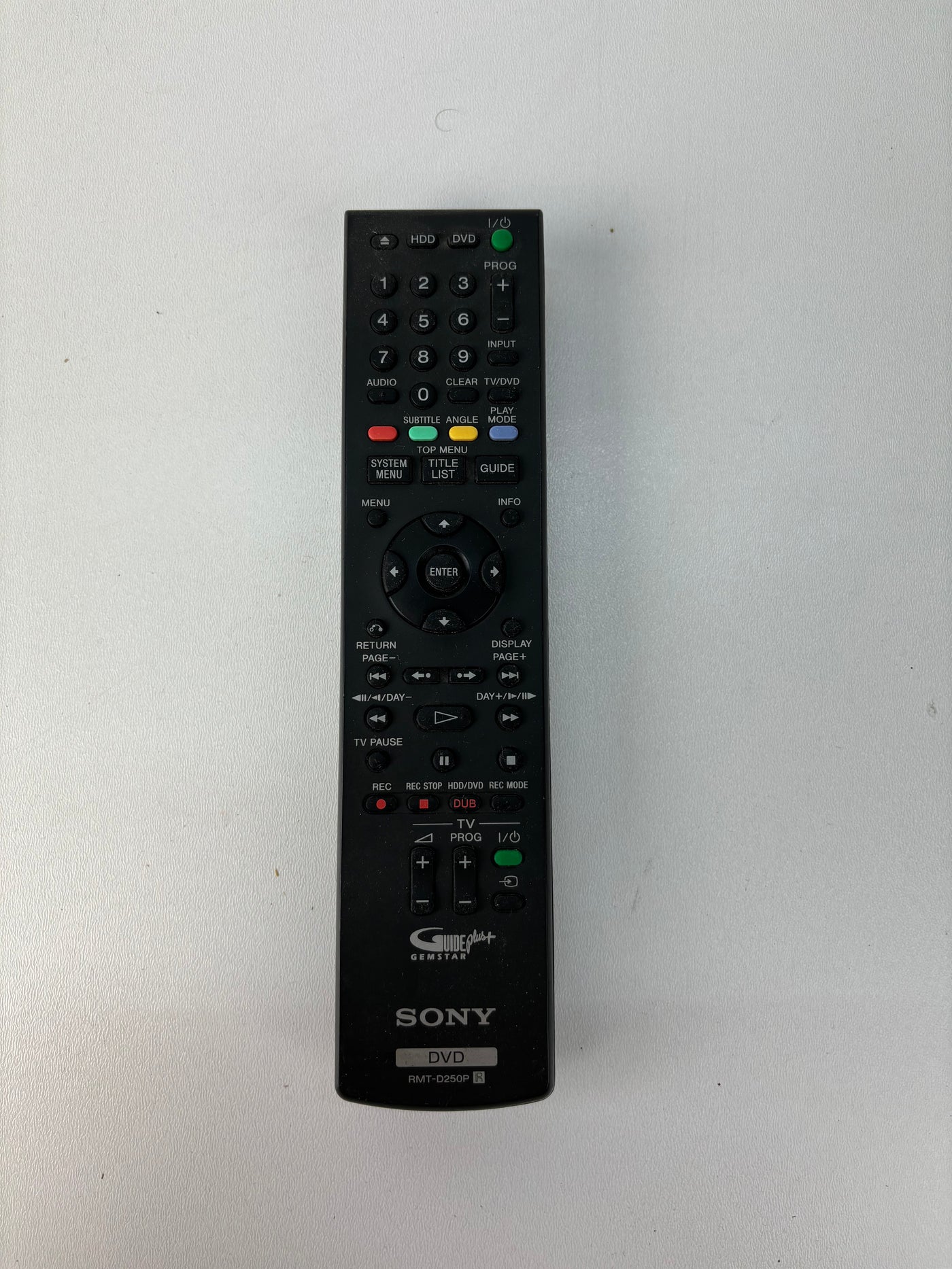 Sony RMT-D250P Remote Control