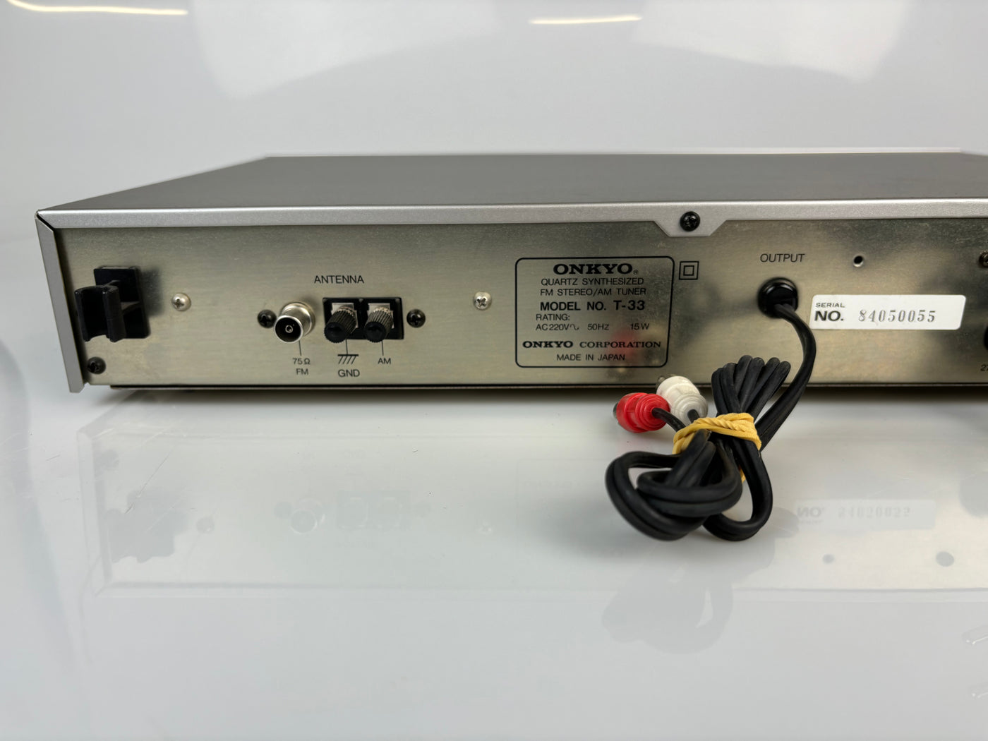 Onkyo T-33 Synthesized AM/FM Tuner