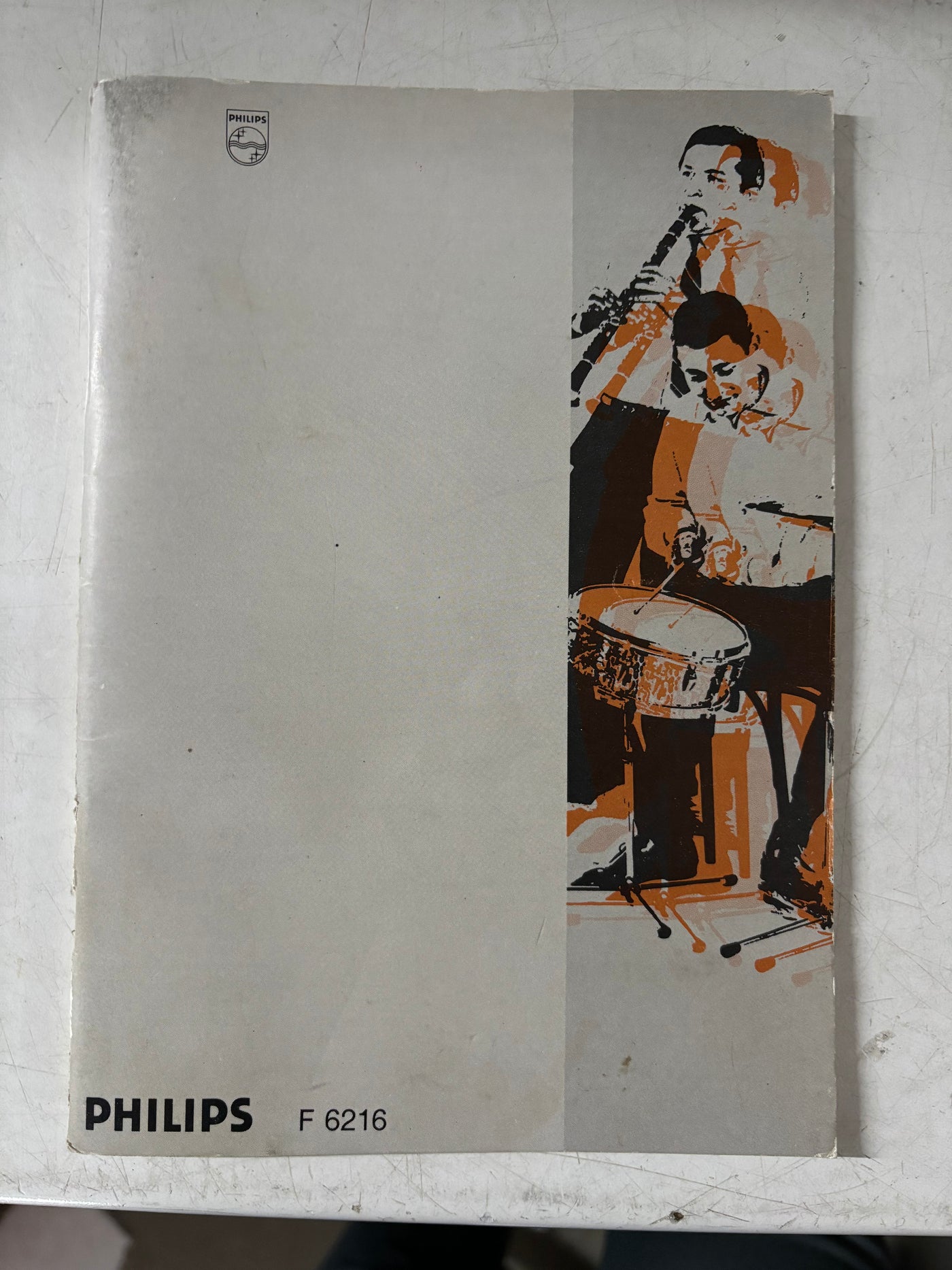 Philips F6216 Cassette Tape Deck User Manual