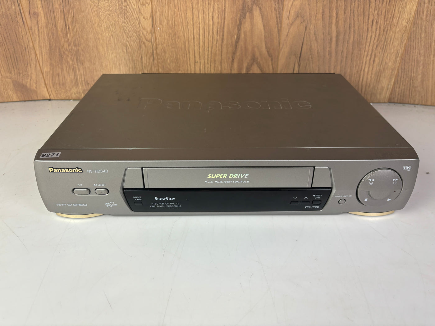 Panasonic NV-HD640 Super Drive Video Cassette Recorder