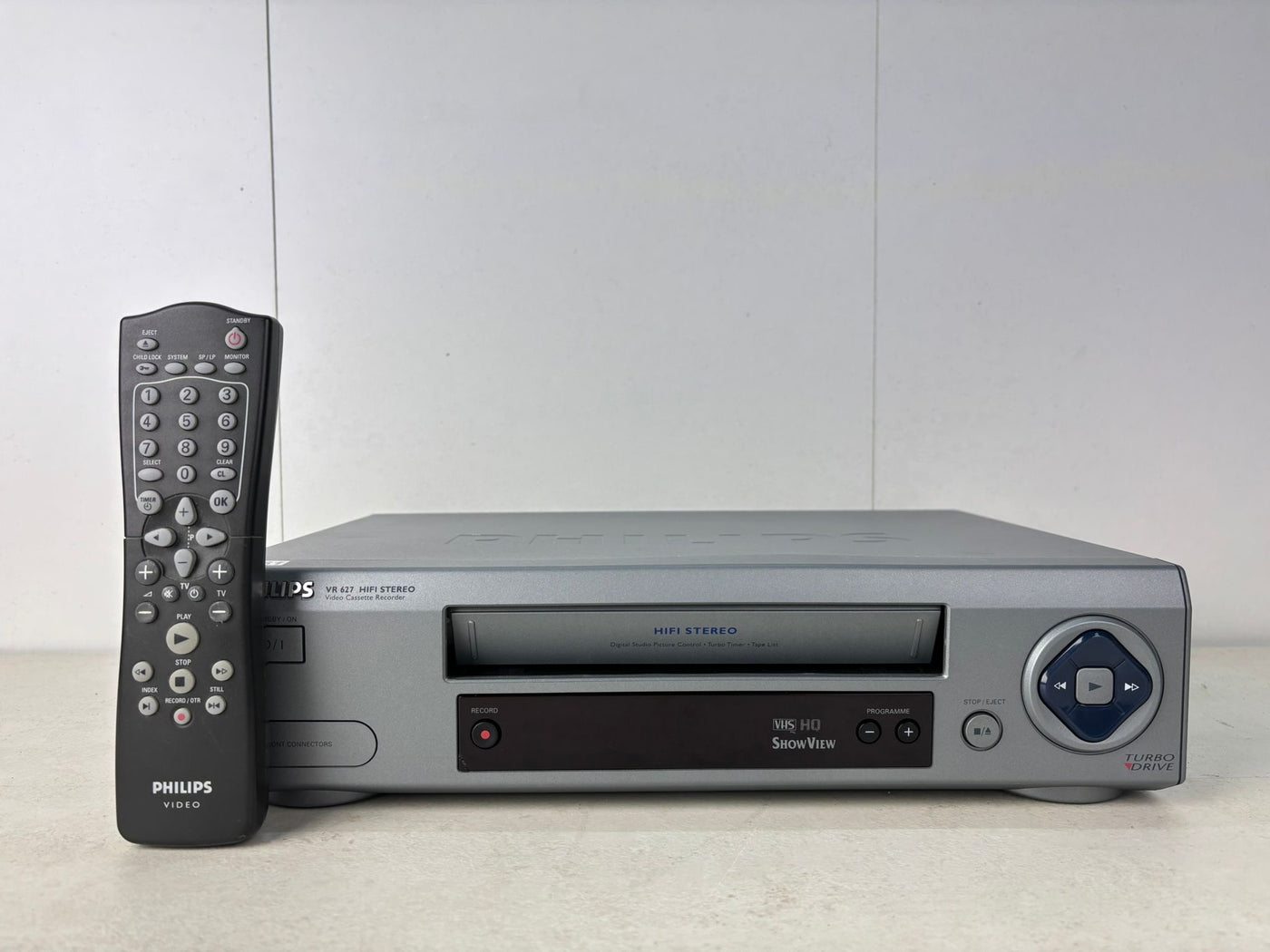 Philips VR 627 Videocassetterecorder VHS Speler