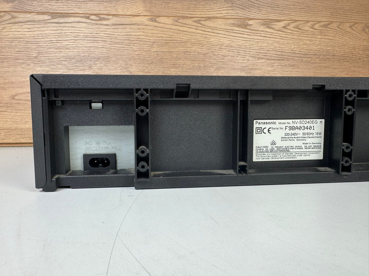 Panasonic NV-SD240 Super Drive Video Cassette Recorder