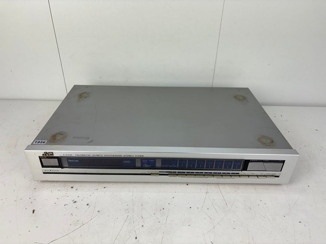 Tuner Hi-Fi Vintage JVC FX-382R, FM/MW/LW, Noir, Fonctionnel