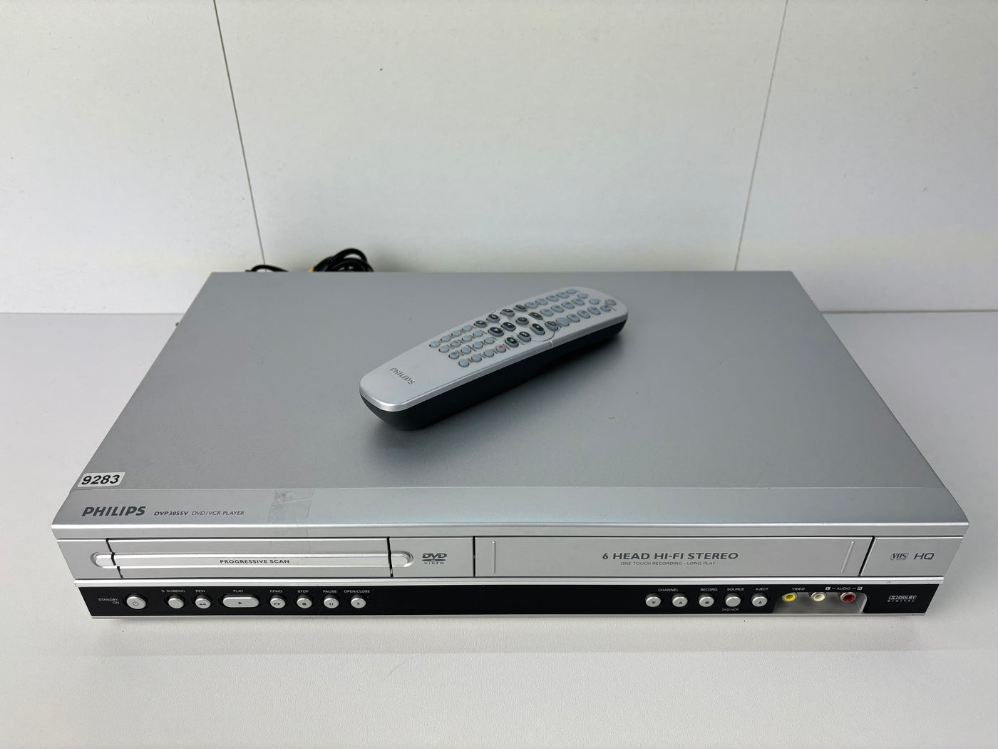 Philips DVP3055V Vhs Recorder - DVD combi - Met Afstandsbediening