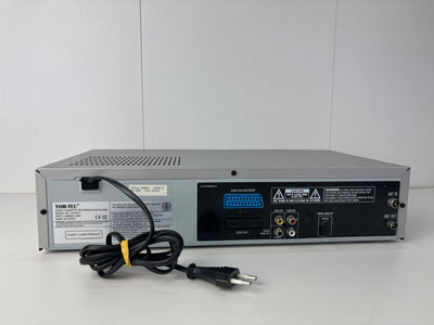 Tom-Tec DVHS-2 Video Cassette Recorder VHS Combi LEES!