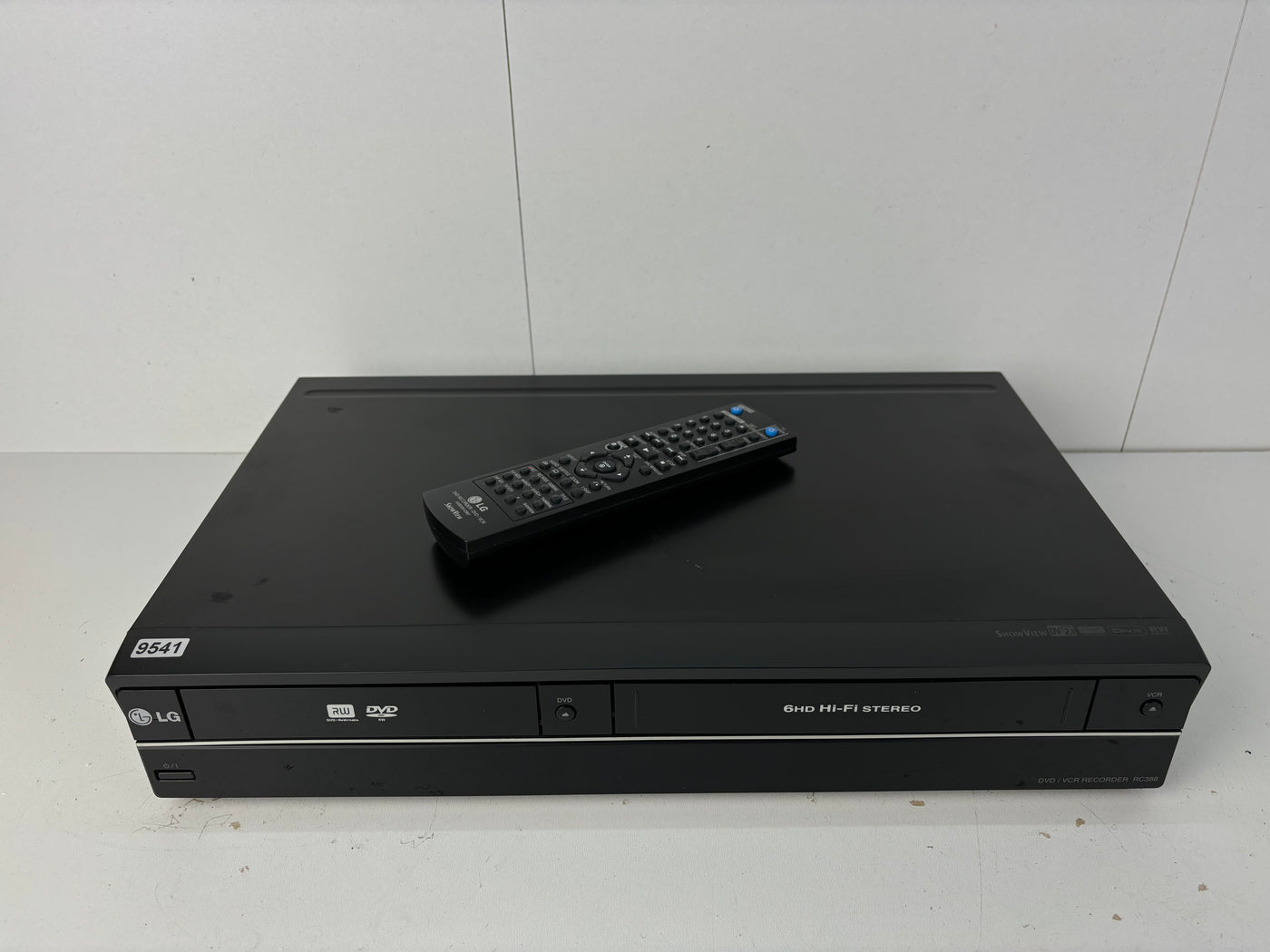 LG RC388 DVD / VHS Combi Recorder | With Remote (Copy VHS to DVD)