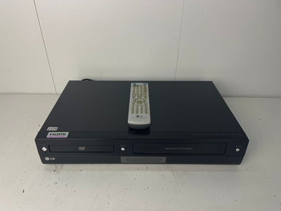LG V390H DVD & VCR-recorder met HDMI, DivX, MP3 en Simplink | Video Recorder VHS with remote