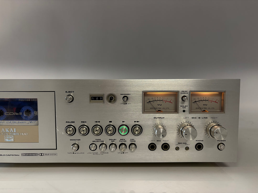 Akai GXC-760D 3 Head Cassette Deck – Audio Star B.V.