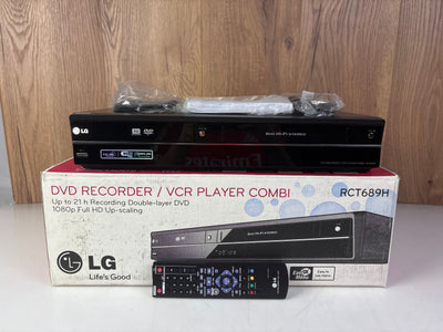 LG RCT689H VHS Videorecorder & DVD Combi - Copy VHS to DVD