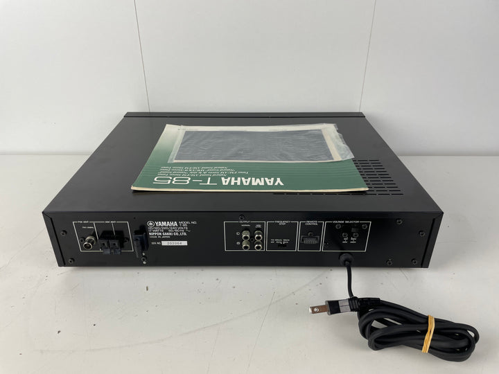Yamaha T-85 Natural Sound AM/FM Stereo Tuner (1986-88) – Audio